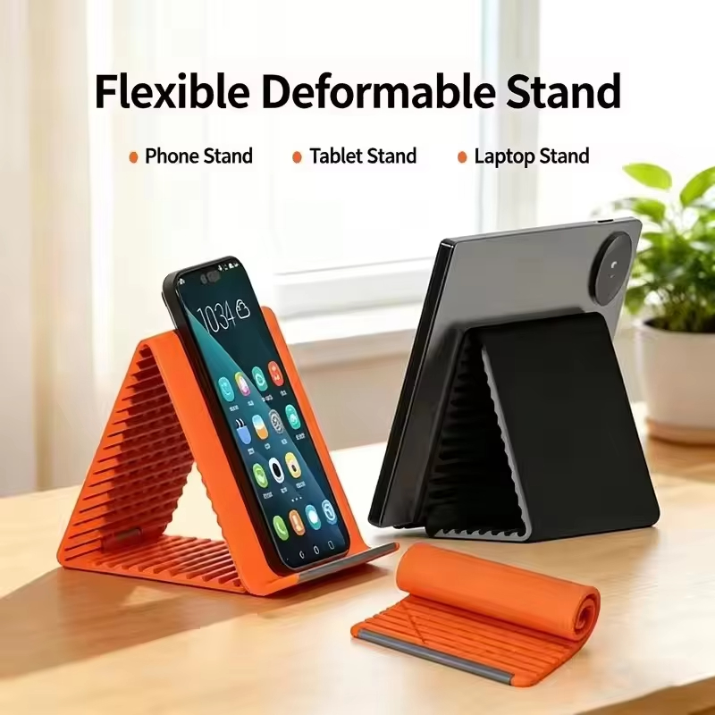Mobile Pedestal Cabinet - Tragbarer Silikon-Handyhalter, flexibler Ständer, frei in