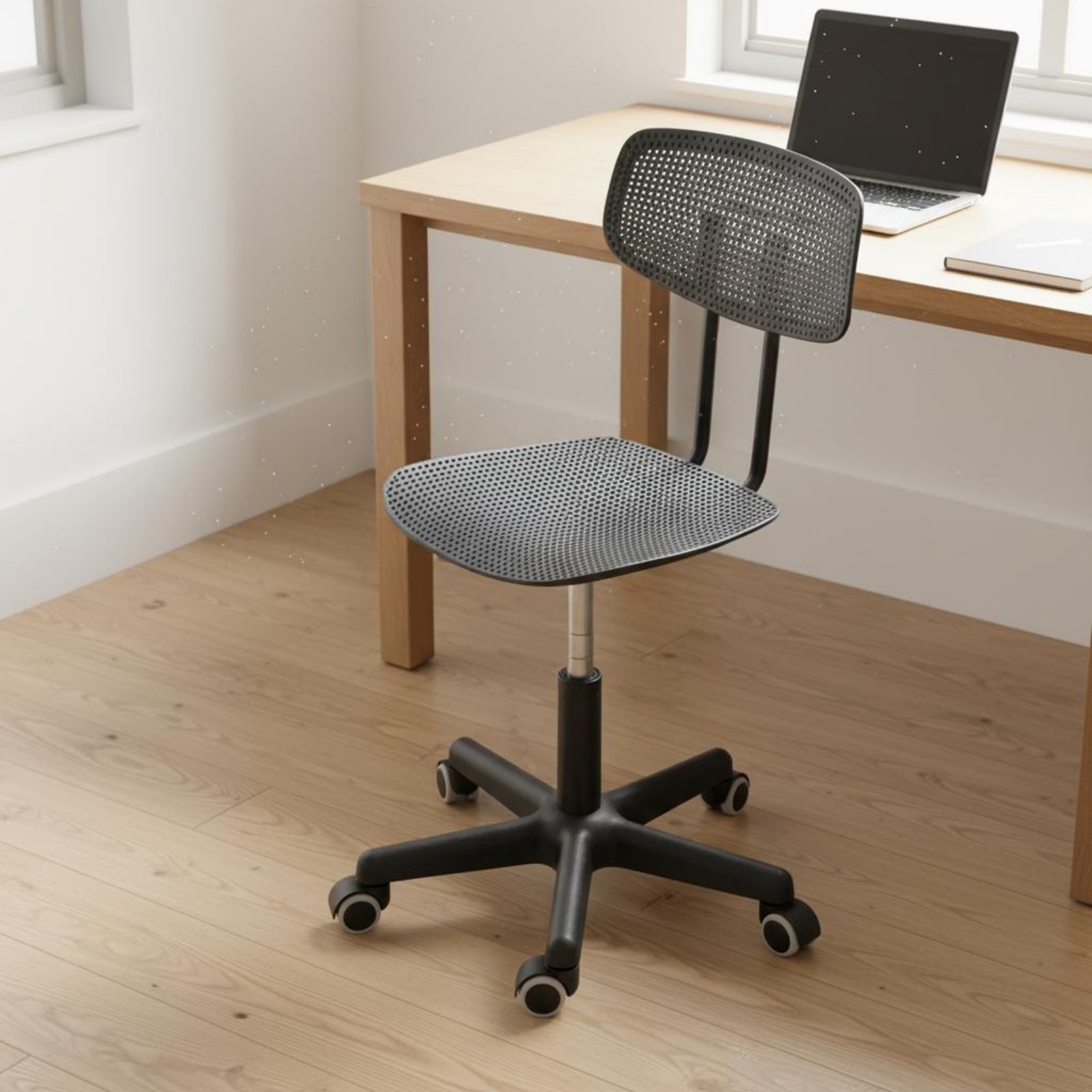 Office Chair - Verstellbarer Rollstuhl mit atmungsaktivem Design, rollender
