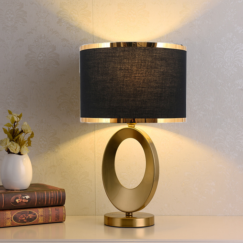 Desk Lamp - Nordische, luxuriöse kleine Tischlampe für Schlafzimmer,