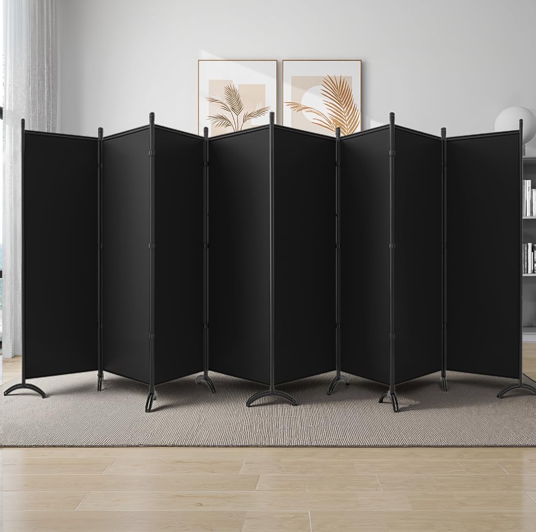 Partition Screen Divider - Raumteiler-Faltbare Sichtschutzwände, 1,8 m Trennwand für