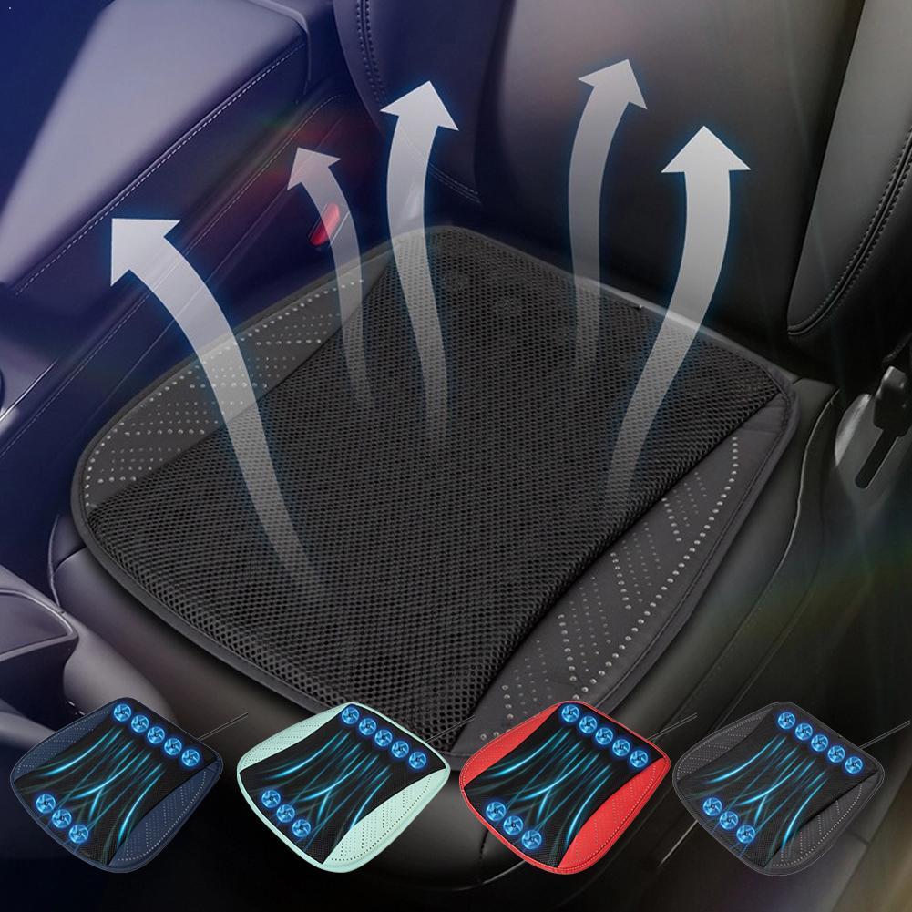Office Chair Cushion - USB-Kühl-Sitzkissen mit 5/8 Lüftern, 3 Geschwindigkeiten,