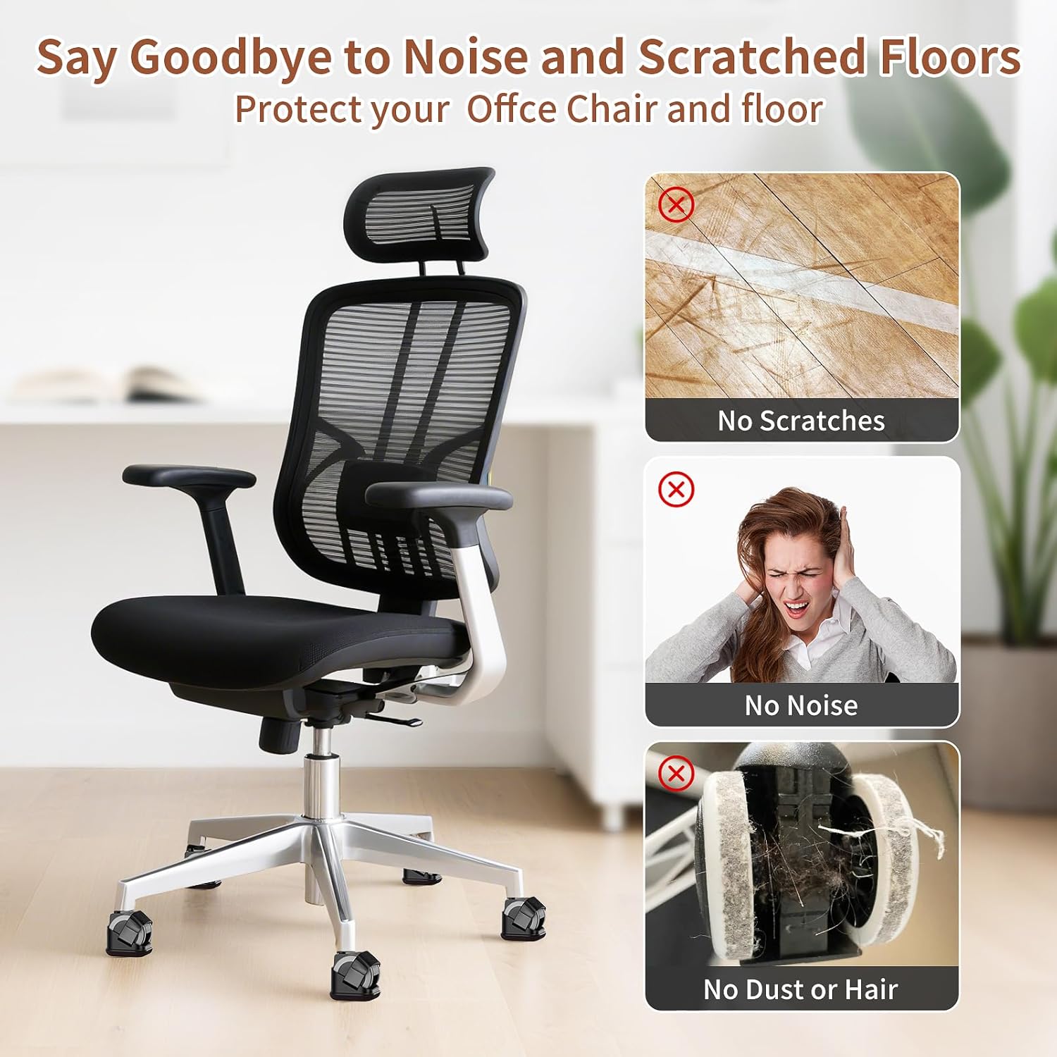 5 Stück Stuhlbeinschoner, Büro – Office Furniture Brands Bewertung und Preis