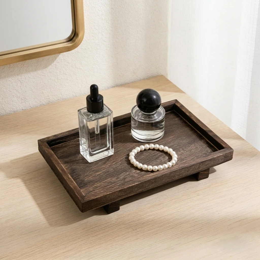 Retro Holz-Schreibtisch-Aufbew – Desk Organizer Bewertung und Preis
