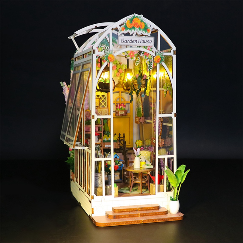Buchecke Kit DIY Miniaturhaus  – Bookshelf Bewertung und Preis