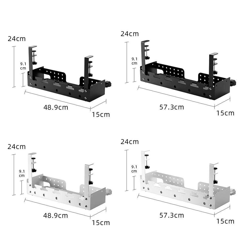 Bohrfreies Kabelmanagement-Pan – Desk Organizer Bewertung und Preis